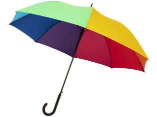 23-дюймовый ветрозащитный автоматический зонт Sarah,  радужный