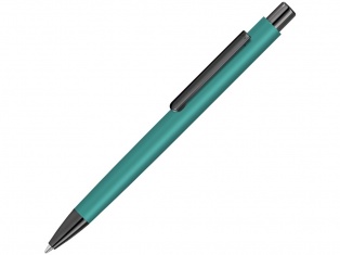 Металлическая шариковая ручка soft touch Ellipse gum, бирюзовый