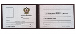 Вклейка удостоверения стажера адвоката УАД-65МА-06-icon