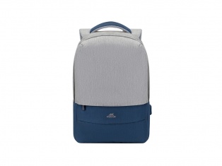 RIVACASE 7562 grey/dark blue рюкзак для ноутбука 15.6''