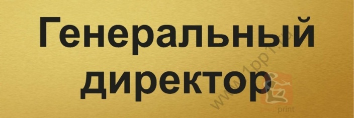 Генеральный директор