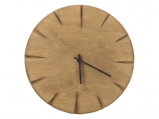 Часы деревянные Валери, 28 см, палисандр