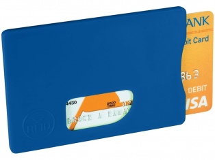Защитный RFID чехол для кредитных карт, ярко-синий